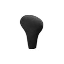 Car Suede Shift Knob Handle Cover for Audi A4(2009-2012) / A5(2008-2010) / Q5(2009-2012), Suitable for Left Driving(Black Grey)
