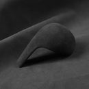 Car Suede Shift Knob Handle Cover for Audi A4(2009-2012) / A5(2008-2010) / Q5(2009-2012), Suitable for Left Driving(Black Grey)
