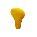 Car Suede Shift Knob Handle Cover for Audi A4(2009-2012) / A5(2008-2010) / Q5(2009-2012), Suitable for Left Driving(Yellow)