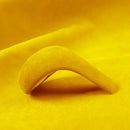 Car Suede Shift Knob Handle Cover for Audi A4(2009-2012) / A5(2008-2010) / Q5(2009-2012), Suitable for Left Driving(Yellow)