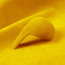 Car Suede Shift Knob Handle Cover for Audi A4(2009-2012) / A5(2008-2010) / Q5(2009-2012), Suitable for Left Driving(Yellow)