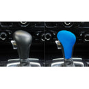 Car Suede Shift Knob Handle Cover for Audi A4(2009-2012) / A5(2008-2010) / Q5(2009-2012), Suitable for Left Driving(Sky Blue)
