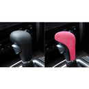 Car Suede Shift Knob Handle Cover for Audi A4(2009-2012) / A5(2008-2010) / Q5(2009-2012), Suitable for Left Driving(Pink)