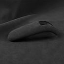Car Suede Shift Knob Handle Cover for Audi A8(2011-2017) , Suitable for Left Driving(Black Grey)