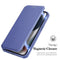 DUX DUCIS New Skin X Series PU + TPU Horizontal Flip Leather Case with Holder & Card Slots For iPhone 13(Blue)
