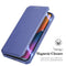 DUX DUCIS New Skin X Series PU + TPU Horizontal Flip Leather Case with Holder & Card Slots For iPhone 13 Pro Max(Blue)