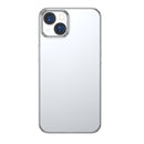 TOTUDESIGN AA-155 Soft Jane Series Hardcover Edition Shockproof Electroplating TPU Protective Case For iPhone 13 Pro Max(Silver)