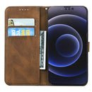 Retro Skin Feel Butterflies Embossing Horizontal Flip Leather Case with Holder & Card Slots & Wallet For iPhone 13 Pro(Brown)