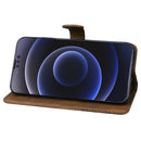 Retro Skin Feel Butterflies Embossing Horizontal Flip Leather Case with Holder & Card Slots & Wallet For iPhone 13 Pro(Brown)