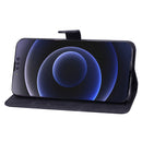 Retro Skin Feel Butterflies Embossing Horizontal Flip Leather Case with Holder & Card Slots & Wallet For iPhone 13 Pro Max(Black)