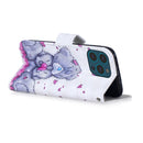 3D Painting Pattern Coloured Drawing Horizontal Flip PU Leather Case with Holder & Card Slots & Wallet For iPhone 13 Pro(Love Panda)