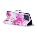 3D Painting Pattern Coloured Drawing Horizontal Flip PU Leather Case with Holder & Card Slots & Wallet For iPhone 13 Pro(Tree House)