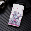 3D Painting Pattern Coloured Drawing Horizontal Flip PU Leather Case with Holder & Card Slots & Wallet For iPhone 13 Pro Max(Love Panda)