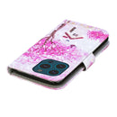 3D Painting Pattern Coloured Drawing Horizontal Flip PU Leather Case with Holder & Card Slots & Wallet For iPhone 13 Pro Max(Tree House)