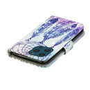 3D Painting Pattern Coloured Drawing Horizontal Flip PU Leather Case with Holder & Card Slots & Wallet For iPhone 13 Pro Max(Feather Wind Chimes)