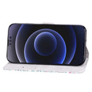 3D Painted Pattern Horizontal Flip Leather Case with Holder & Wallet & Card slot & Lanyard For iPhone 13 Pro(Flower Elephant)