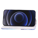 3D Painted Pattern Horizontal Flip Leather Case with Holder & Wallet & Card slot & Lanyard For iPhone 13 Pro(Sunrise Wolf)