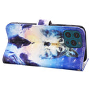 3D Painted Pattern Horizontal Flip Leather Case with Holder & Wallet & Card slot & Lanyard For iPhone 13 Pro Max(Sunrise Wolf)