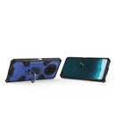 For Huawei nova 8i Space PC+TPU Shockproof Case with Ring Holder(Blue)
