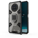 For Huawei nova 8i Space PC+TPU Shockproof Case with Ring Holder(Grey)