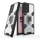 For OPPO A93s 5G/A93 5G/A74 Space PC+TPU Shockproof Case with Ring Holder(White)