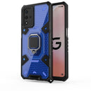 For OPPO A93s 5G/A93 5G/A74 Space PC+TPU Shockproof Case with Ring Holder(Blue)