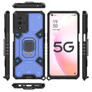 For OPPO A93s 5G/A93 5G/A74 Space PC+TPU Shockproof Case with Ring Holder(Blue)