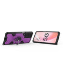 For OPPO A93s 5G/A93 5G/A74 Space PC+TPU Shockproof Case with Ring Holder(Purple)