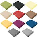 Lazy Sofa Bean Bag Chair Fabric Cover, Size:100 x 120cm(Black)