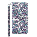 3D Painting Pattern Horizontal Flip TPU + PU Leather Case with Holder & Card Slots & Wallet For iPhone 13 mini(Swirl Pattern)