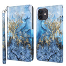 3D Painting Pattern Horizontal Flip TPU + PU Leather Case with Holder & Card Slots & Wallet For iPhone 13 Pro Max(Milky Way)
