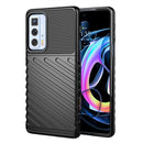Thunderbolt Shockproof TPU Protective Soft Case For Motorola Moto Edge 20 Pro / S Pro(Black)