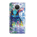 For Nokia G20 / G10 / 6.3 3D Painting Pattern Horizontal Flip TPU + PU Leather Case with Holder & Card Slots & Wallet(Watercolor Owl)
