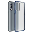 For OnePlus Nord 2 5G Four-corner Shockproof TPU + PC Protective Case(Blue)
