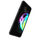 For Motorola Moto Edge 20 Pro Carbon Fiber Texture Shockproof TPU Case(Blue)