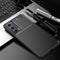For Motorola Moto Edge 20 Carbon Fiber Texture Shockproof TPU Case(Black)