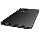 For Motorola Moto Edge 20 Carbon Fiber Texture Shockproof TPU Case(Black)
