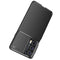 For Motorola Moto Edge 20 Carbon Fiber Texture Shockproof TPU Case(Blue)