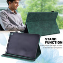 For Xiaomi Pad 5 Pro / Pad 5 Peacock Embossed Pattern TPU + PU Horizontal Flip Leather Case with Holder & Card Slots & Wallet & Sleep / Wake-up Function(Green)