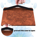 For Xiaomi Pad 5 Pro / Pad 5 Peacock Embossed Pattern TPU + PU Horizontal Flip Leather Case with Holder & Card Slots & Wallet & Sleep / Wake-up Function(Brown)