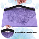 For Xiaomi Pad 5 Pro / Pad 5 Peacock Embossed Pattern TPU + PU Horizontal Flip Leather Case with Holder & Card Slots & Wallet & Sleep / Wake-up Function(Purple)