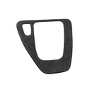 Car Suede Wrap Gear Panel Decorative Sticker for BMW 3 Series 2005-2012, Left Drive(Black Grey)