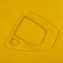 Car Suede Wrap Gear Panel Decorative Sticker for BMW 3 Series 2005-2012, Left Drive(Yellow)