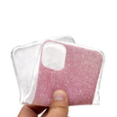 Coloured Drawing Pattern Transparent TPU Protective Case For iPhone 13 mini(Marble)