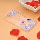Coloured Drawing Pattern Transparent TPU Protective Case For iPhone 13 Pro(Flower Butterfly)
