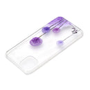Coloured Drawing Pattern Transparent TPU Protective Case For iPhone 13 Pro(Dandelion)