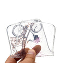Coloured Drawing Pattern Transparent TPU Protective Case For iPhone 13 Pro Max(Tower Bicycle)