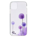 Coloured Drawing Pattern Transparent TPU Protective Case For iPhone 13 Pro Max(Dandelion)