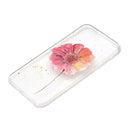 Coloured Drawing Pattern Transparent TPU Protective Case For iPhone 13 Pro Max(Flower)