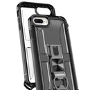 PC + TPU Shockproof Protective Case with Corkscrew Holder For iPhone 8 Plus & 7 Plus(Royal Blue)